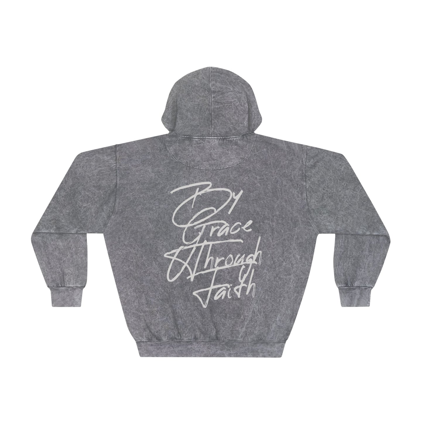 By Grace Lion of Judah-Unisex Mineral Wash Hoodie