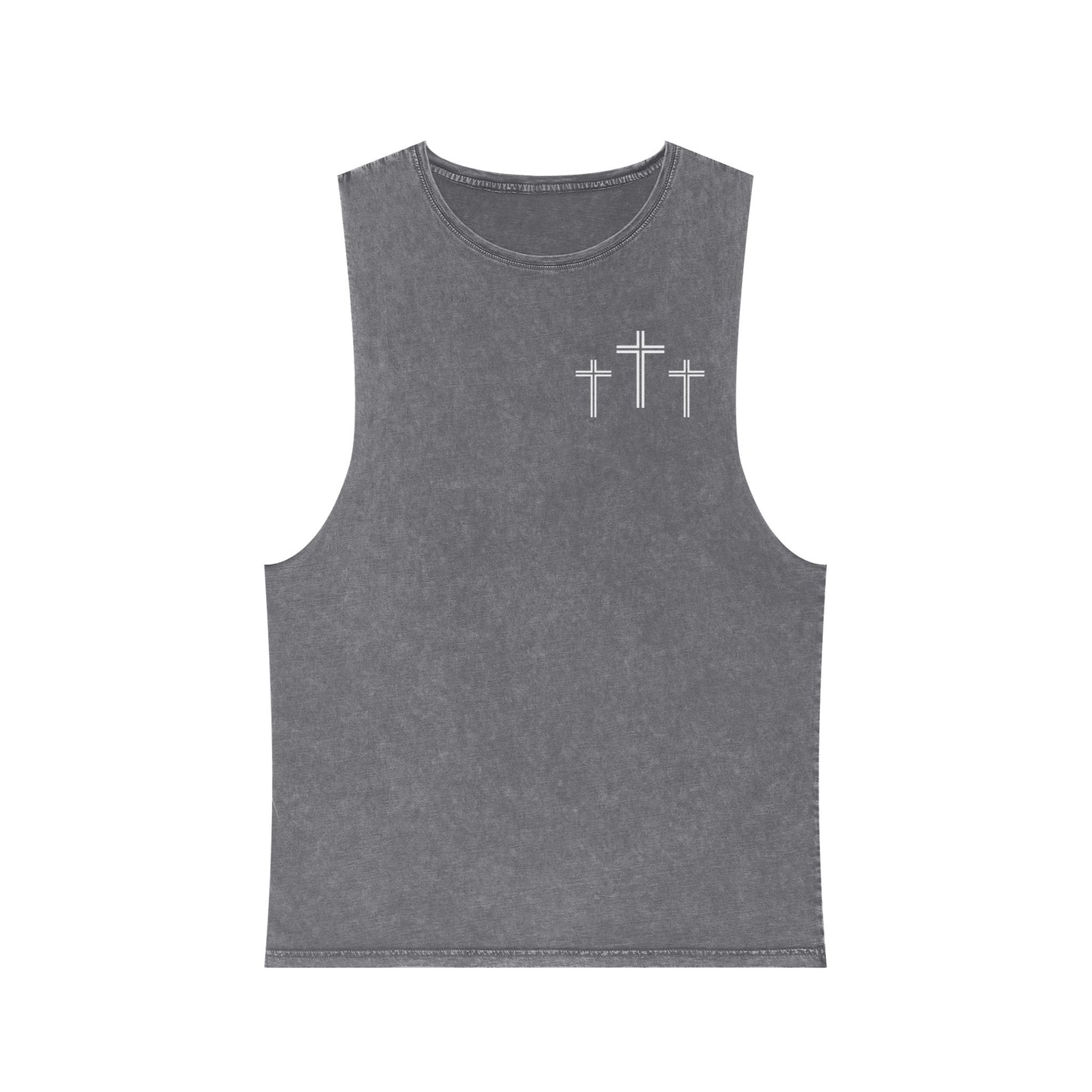 Unisex Stonewash Tank Top