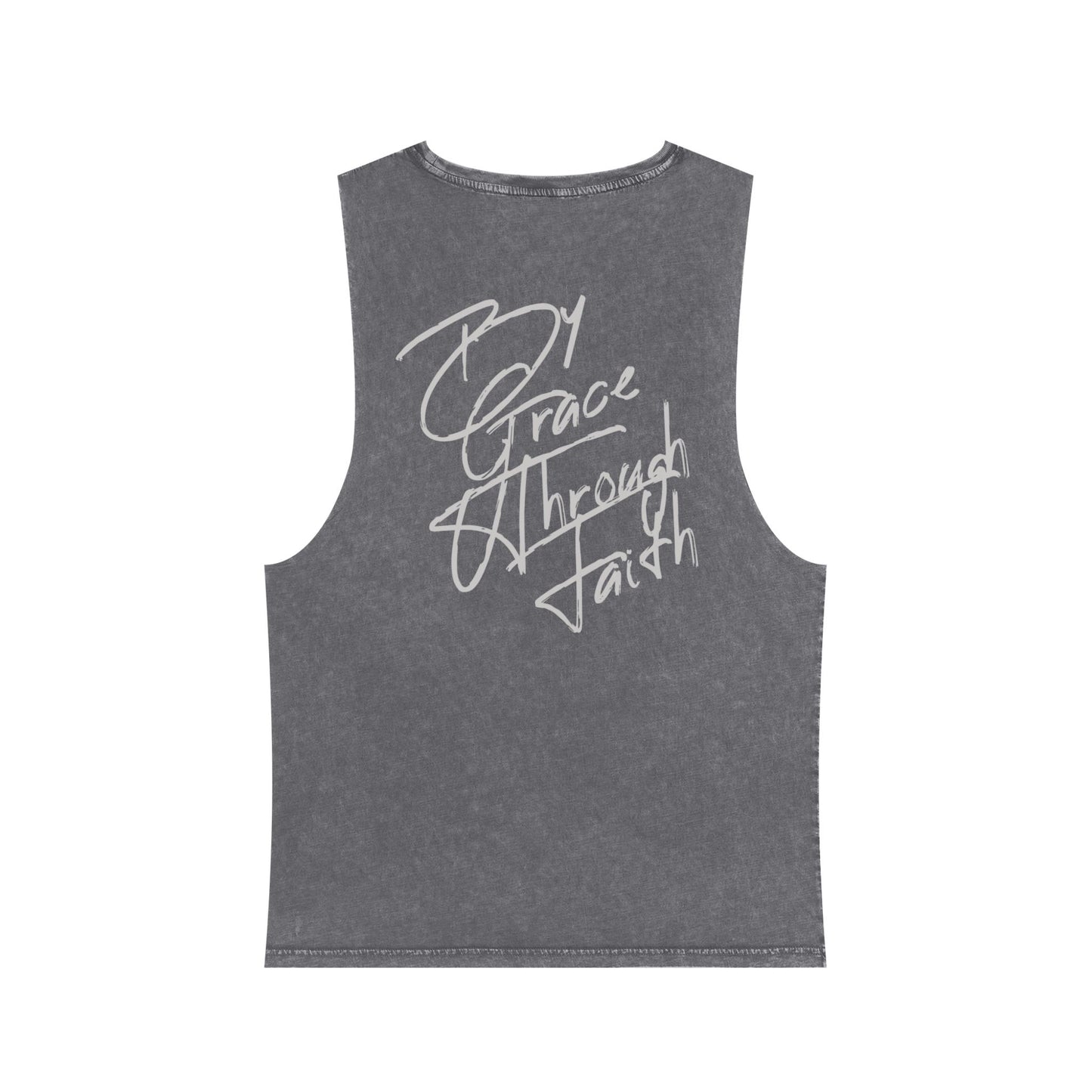 Unisex Stonewash Tank Top