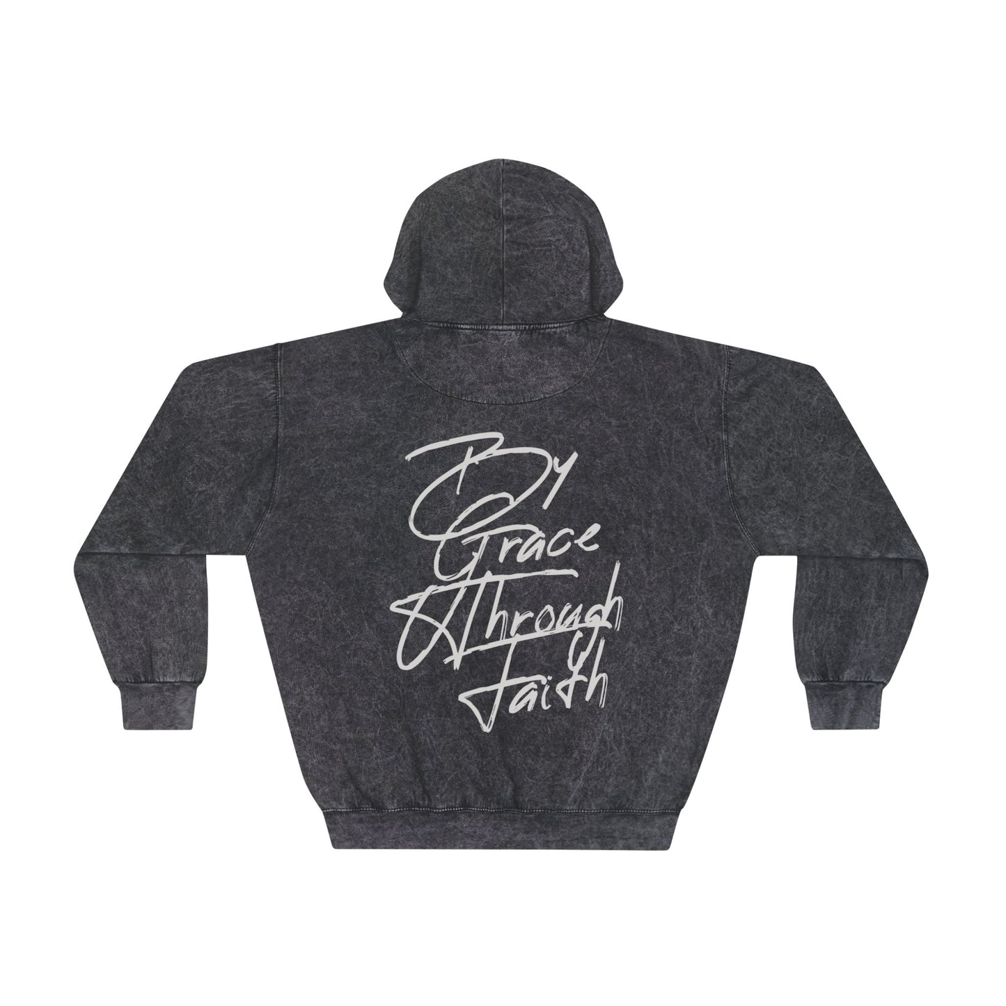By Grace Lion of Judah-Unisex Mineral Wash Hoodie